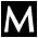 letter M