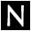 letter N