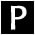 letter P