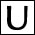 letter U
